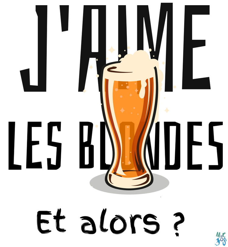 D-Apéro bière J'aime les blondes