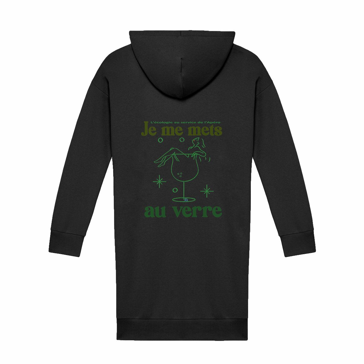 Robe Sweat Apéro écolo se mettre au verre