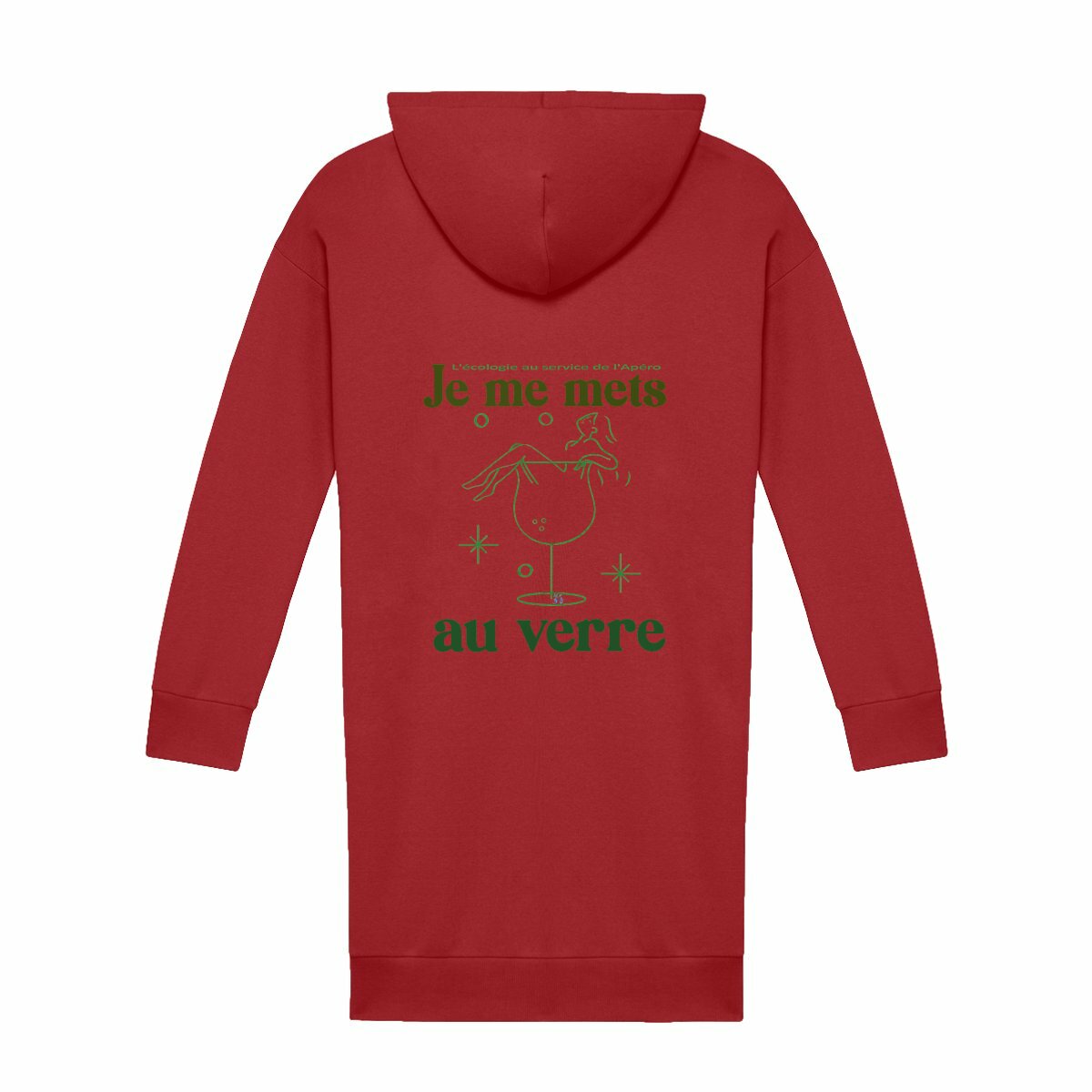 Robe Sweat Apéro écolo se mettre au verre