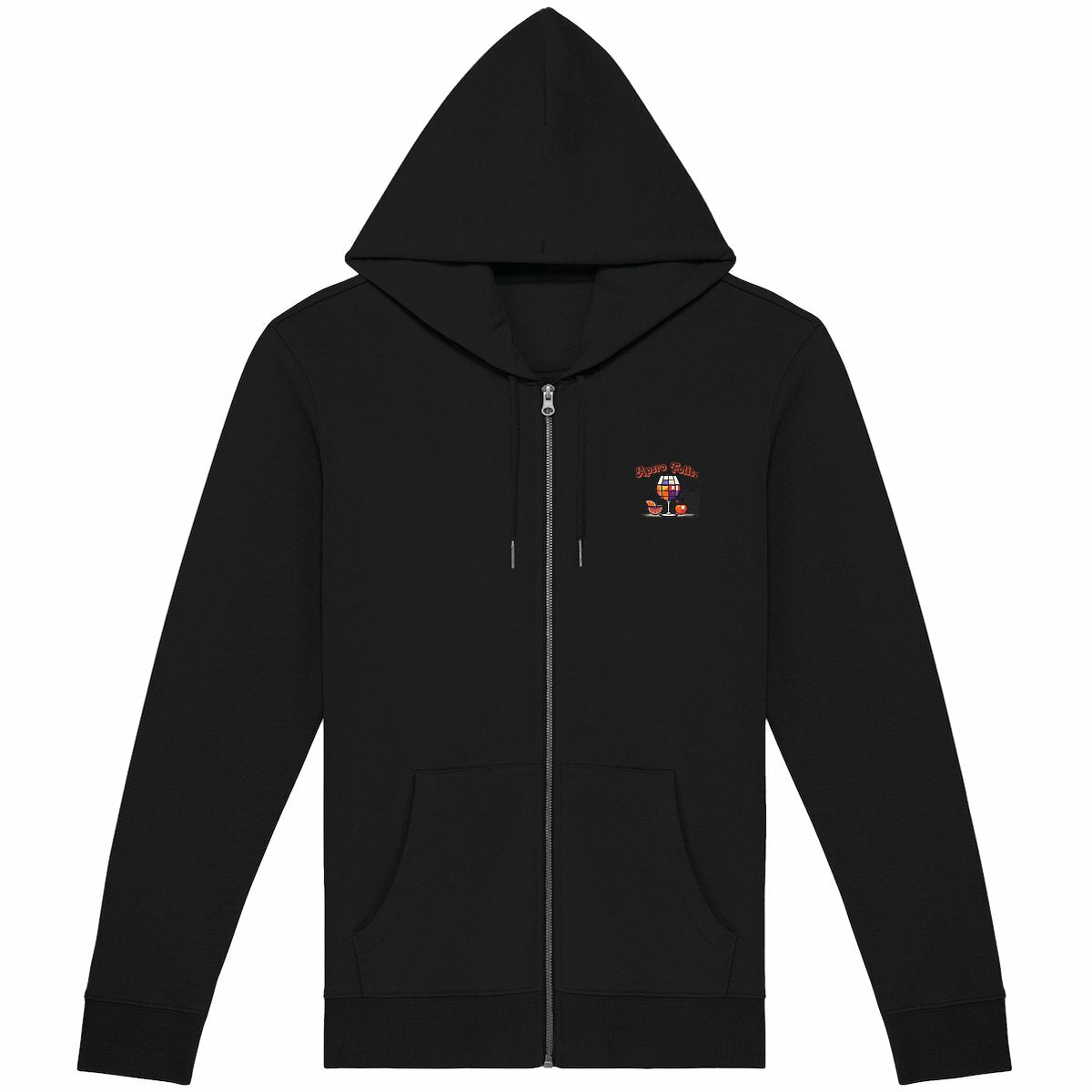 Sweat à capuche zippé unisexe apero croyez en vos reves