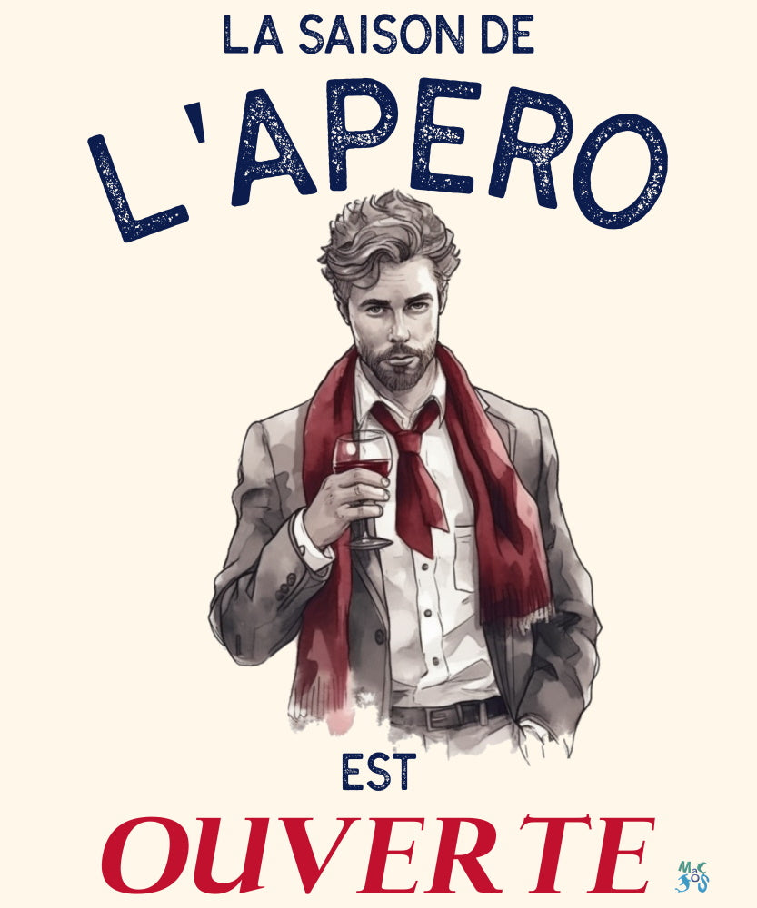 D-La saison de l'apéro est ouverte- homme