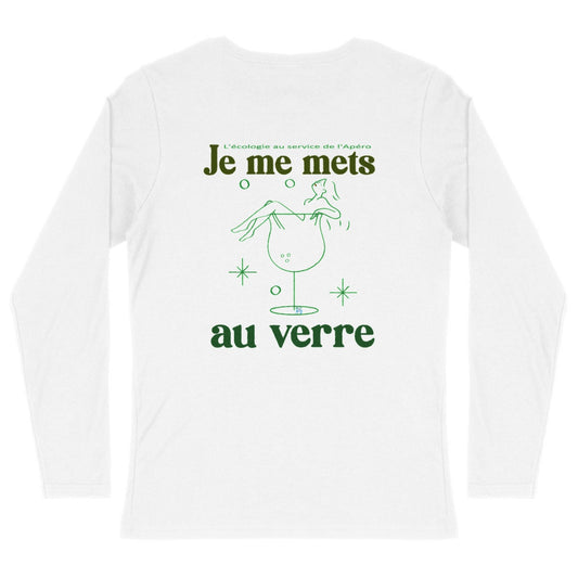 T-shirt Femme manches longues apero ecolo