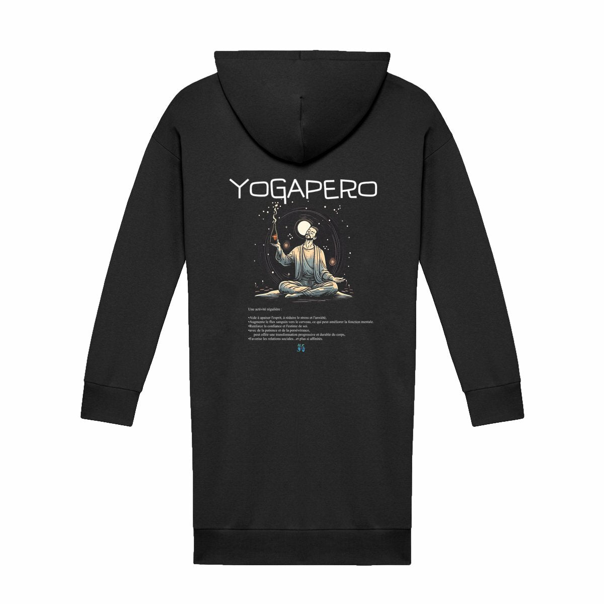 Robe Sweat Femme Yoga et apéro bio