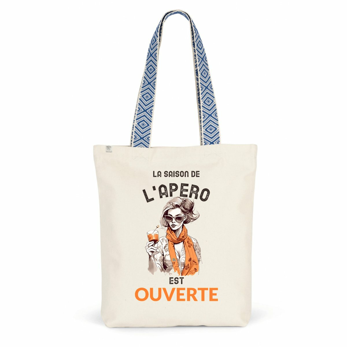 sac totebag la saison de l'apéritif est ouverte