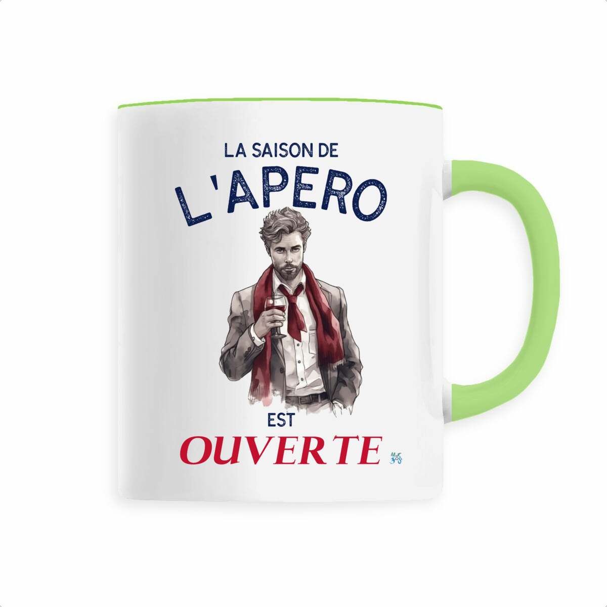 Mug la saison de l'apéritif homme