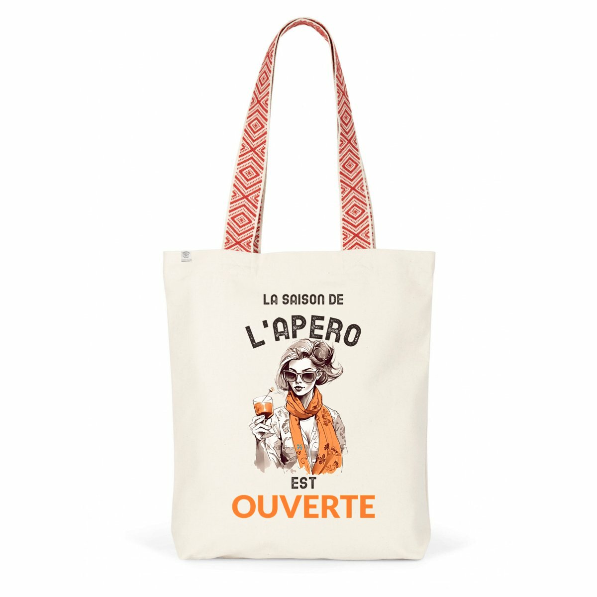 sac totebag la saison de l'apéritif est ouverte