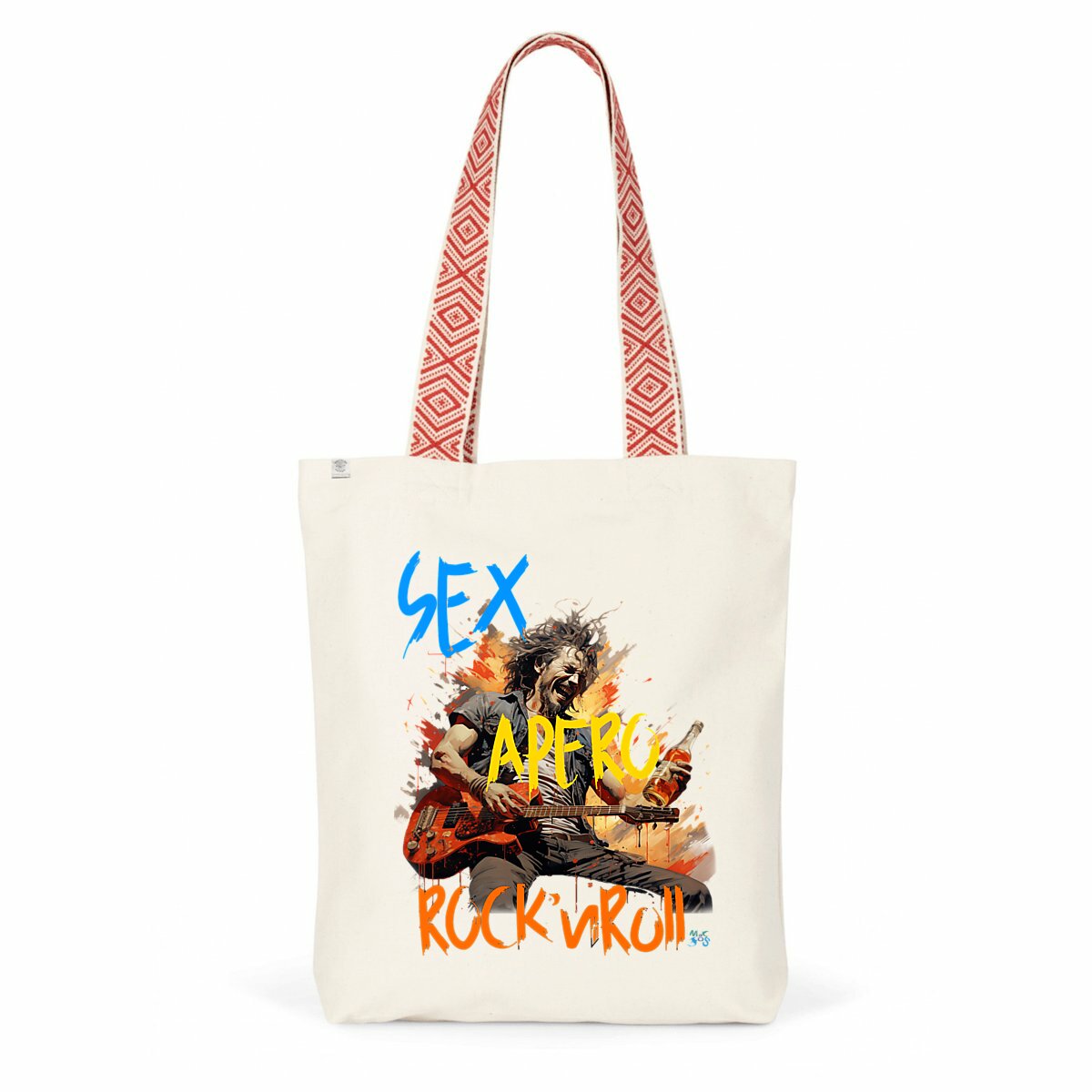 Totebag ethnique sex apero and rock'n roll