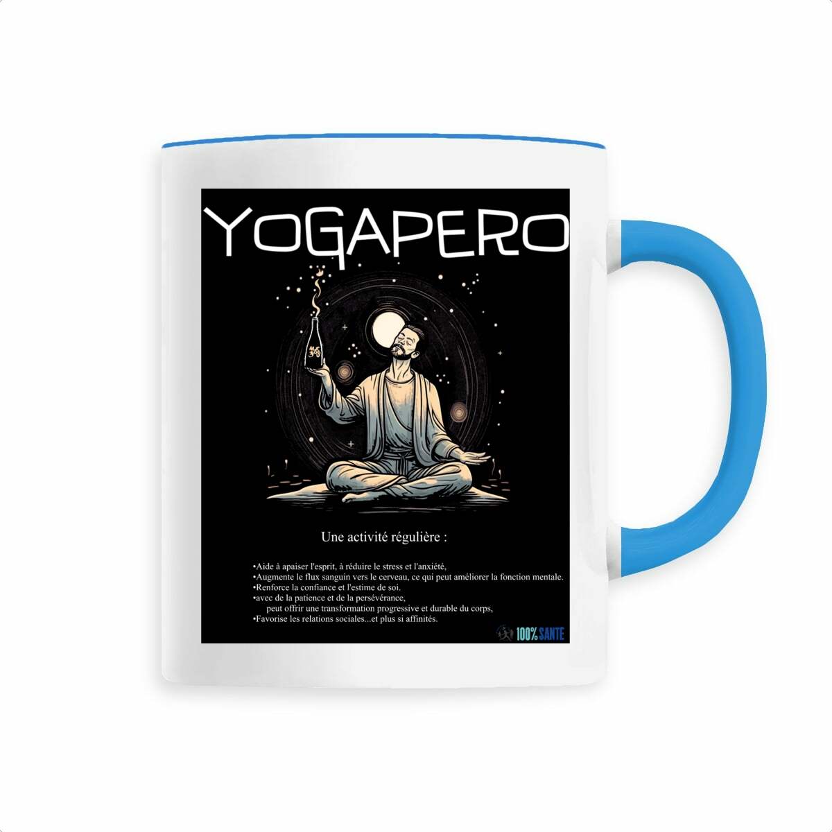 Mug yoga avec apéro Aperofolies