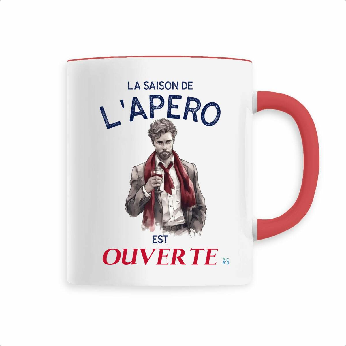 Mug la saison de l'apéritif homme