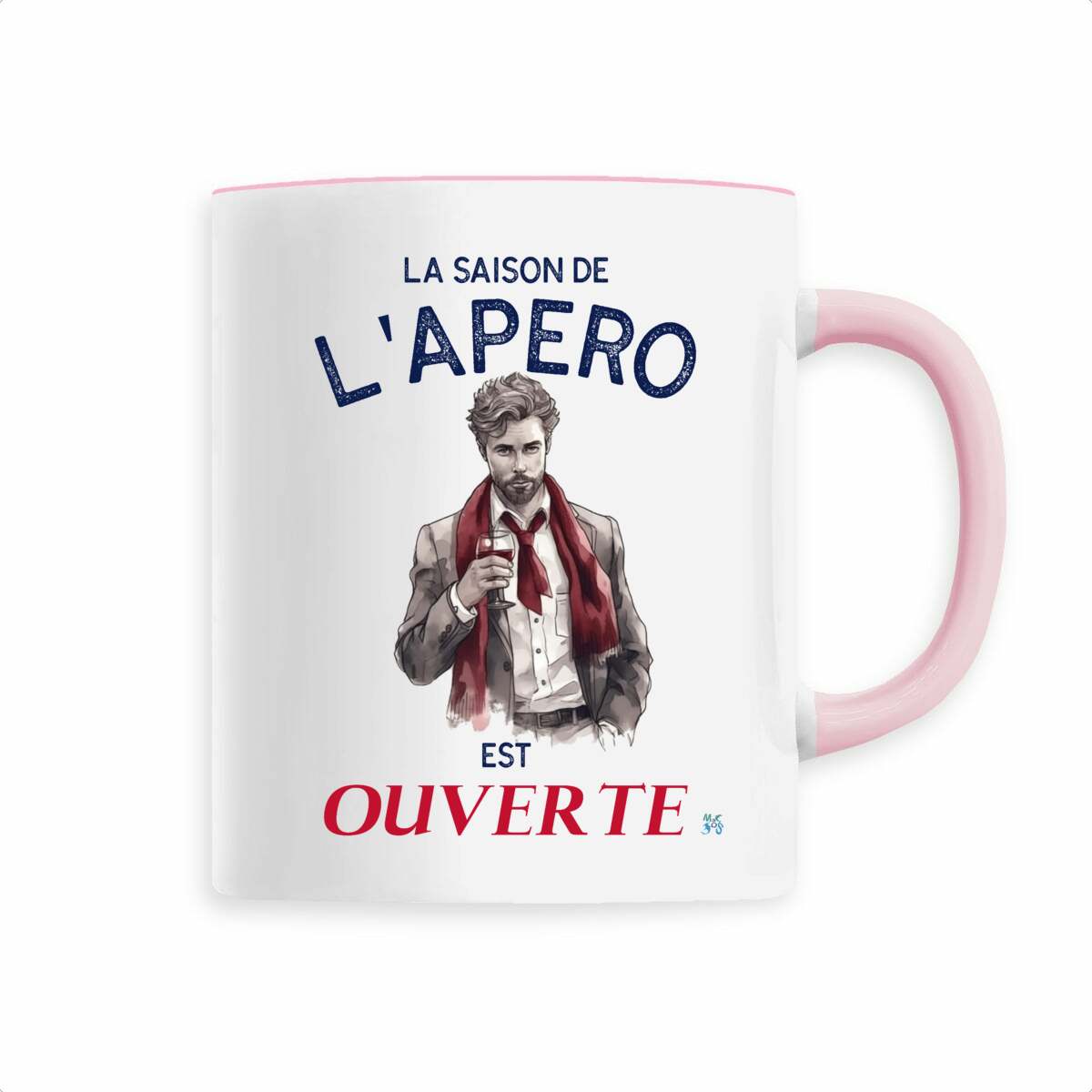 Mug la saison de l'apéritif homme