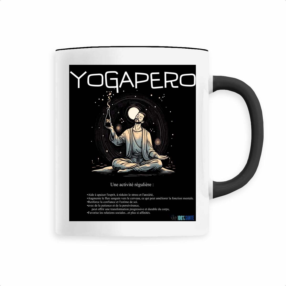 Mug yoga avec apéro Aperofolies