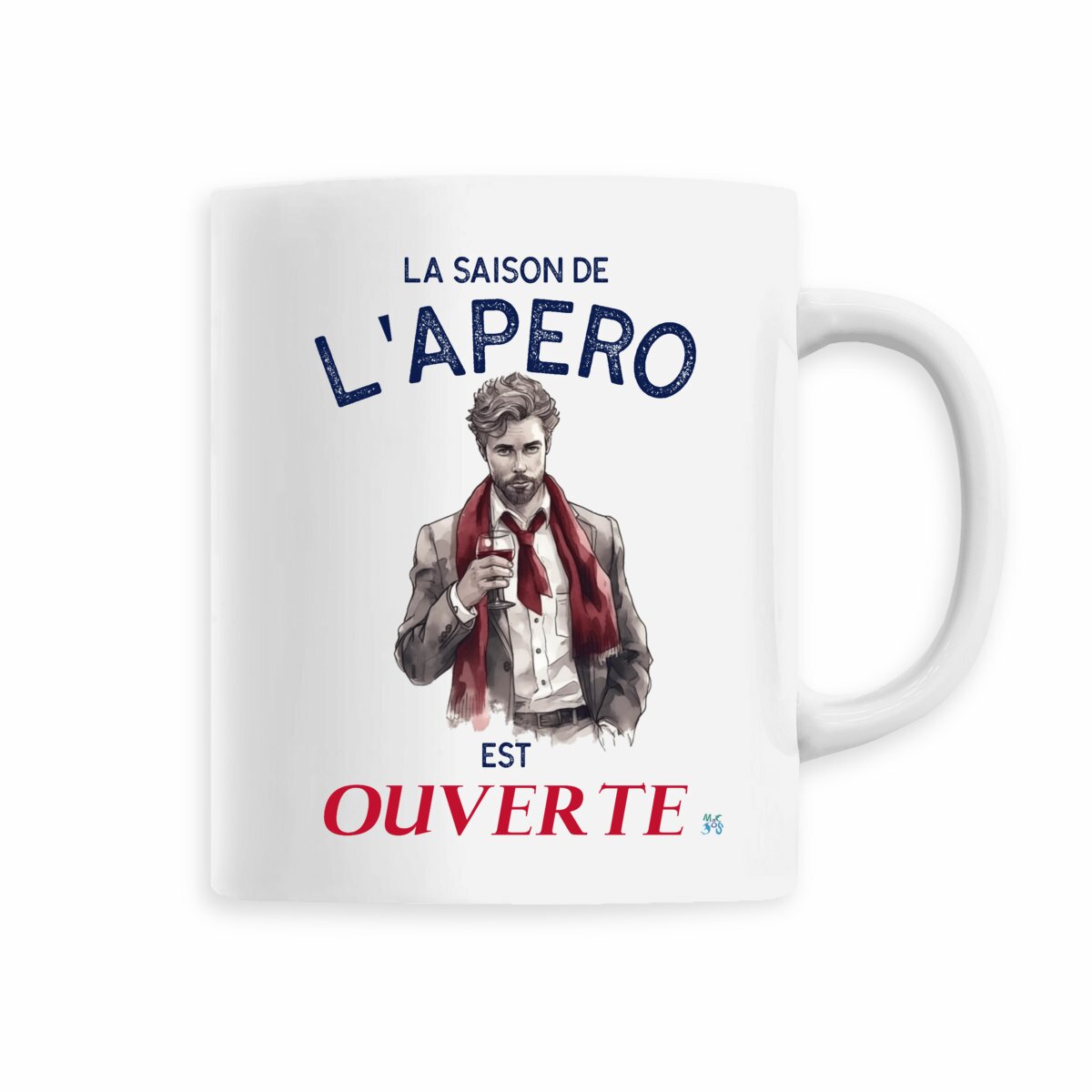 Mug la saison de l'apéritif homme