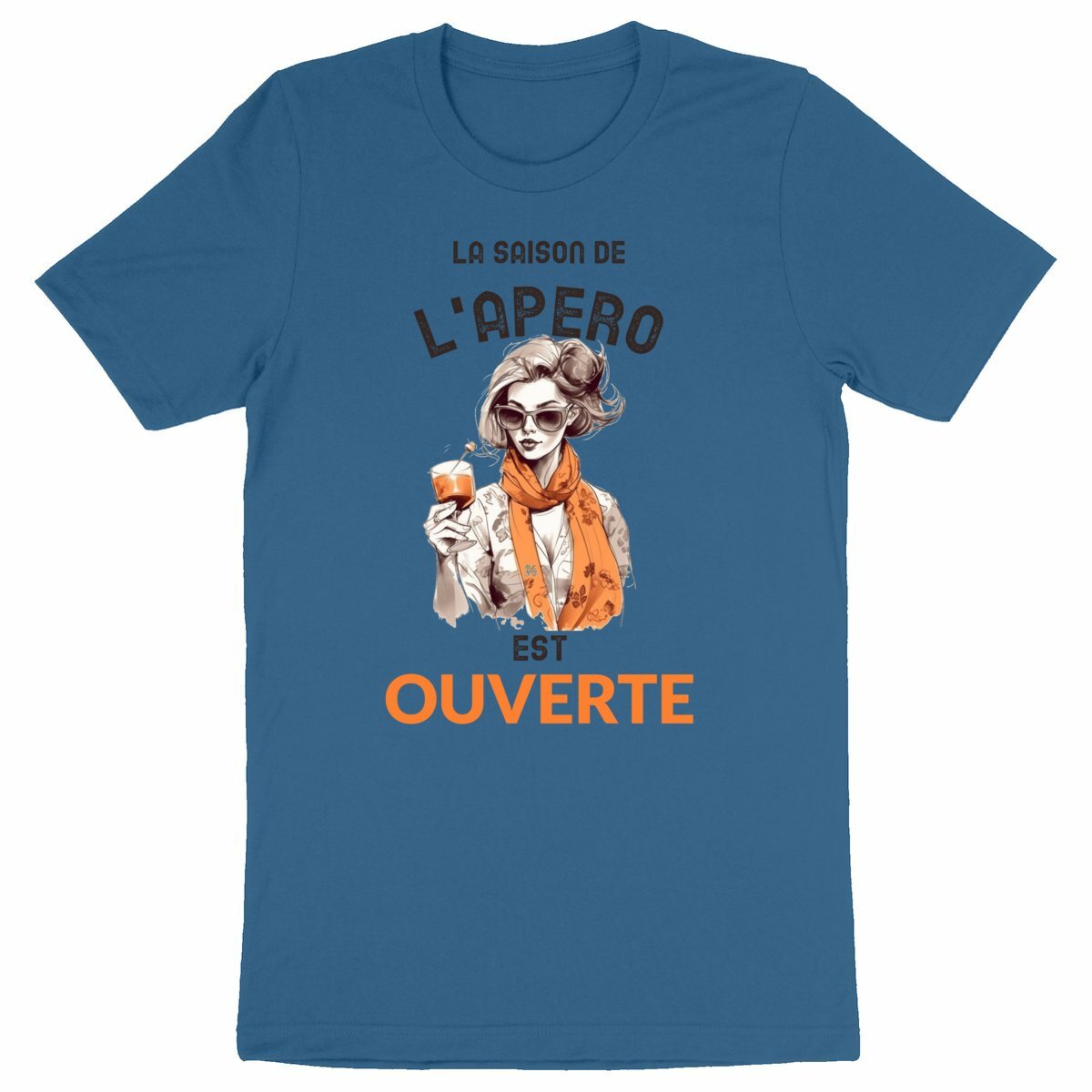 T-shirt femme : La Saison de l'Apéro est Ouverte