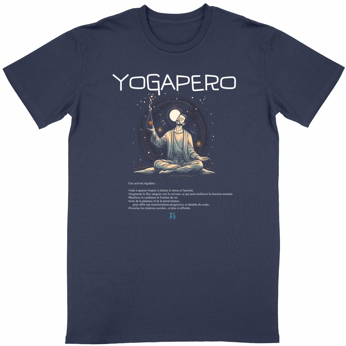 T-shirt Le Yogapéro : La Combinaison Parfaite de Yoga et d’Apéro