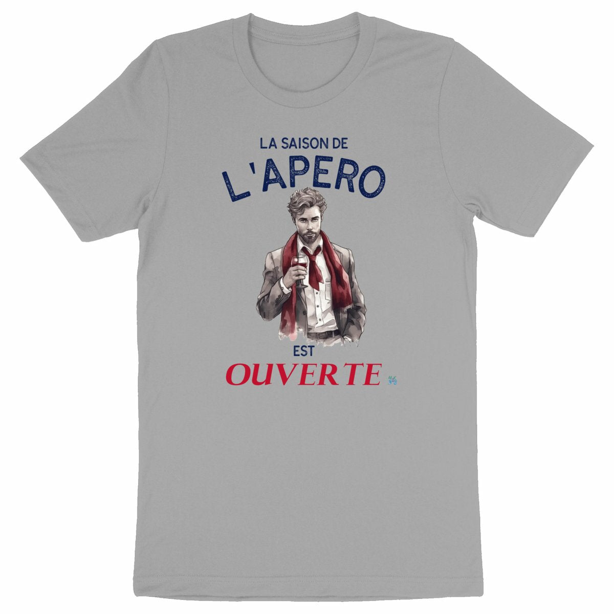 T-shirt homme : La Saison de l'Apéro est Ouverte