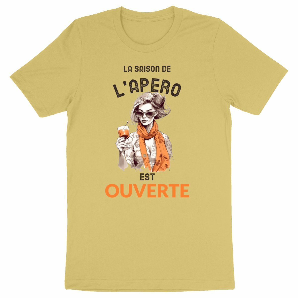 T-shirt femme : La Saison de l'Apéro est Ouverte