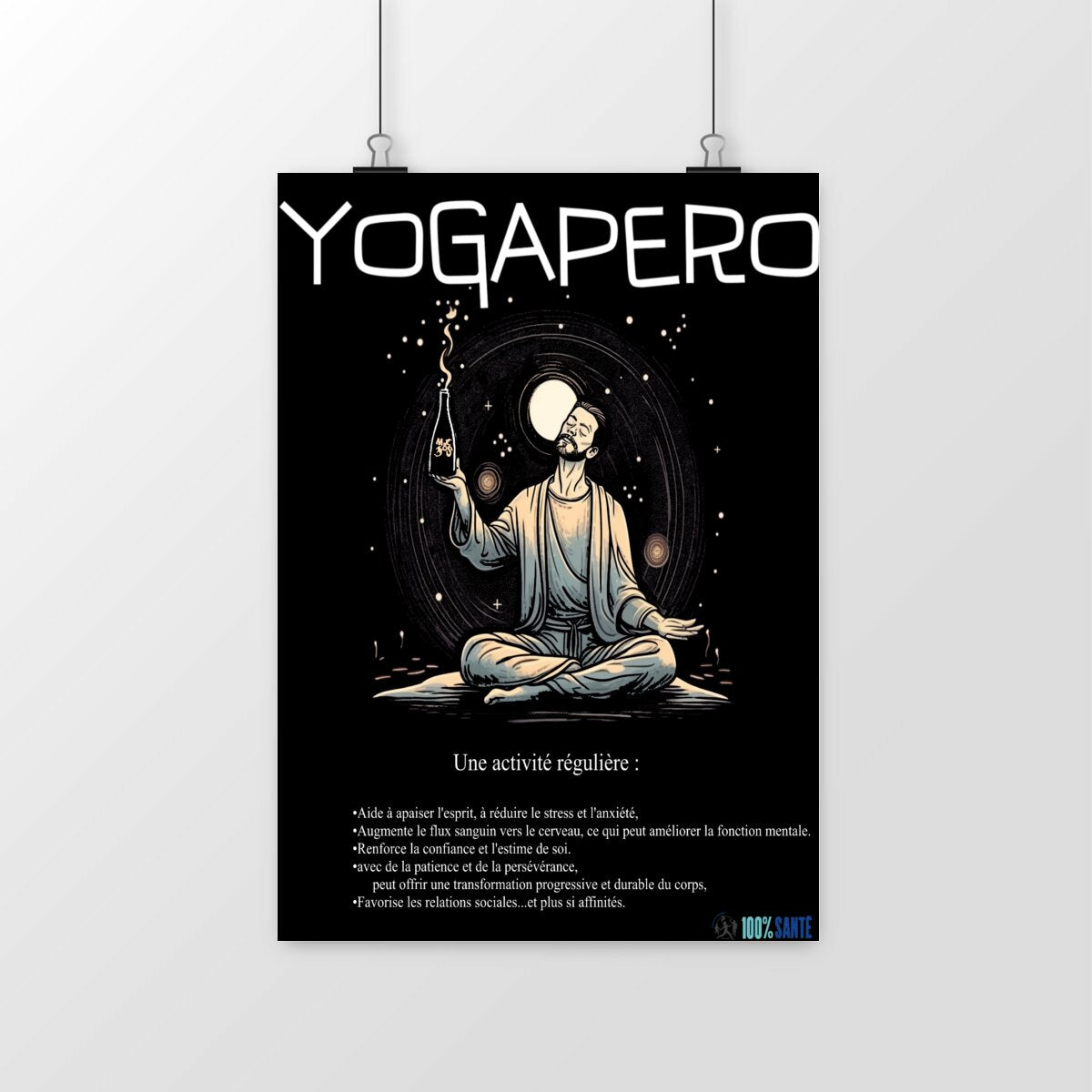 poster Le Yogapéro : La Combinaison Parfaite Yoga et d’Apéro